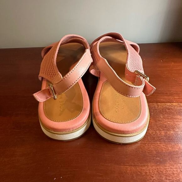 Cole Haan Mikaela Knit Rose Stitchlite Leather Trim Sandal 10 1/2 Shoe 10.5 - Picture 7 of 10